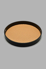 تنزيل الصورة على معرض الصور، Redtag-Brown-Round-Tray-Trays-Home-Dining-
