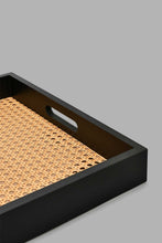 تنزيل الصورة على معرض الصور، Redtag-Brown-Square-Tray-Trays-Home-Dining-
