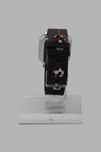 Redtag-Black-And-White-Printed-Digital-Watch-Digital-Watches-Boys-