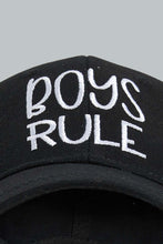 Load image into Gallery viewer, Redtag-Black-Embroidered-Cap-Caps-Boys-
