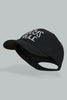 Redtag-Black-Embroidered-Cap-Caps-Boys-