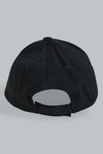 Load image into Gallery viewer, Redtag-Black-Embroidered-Cap-Caps-Boys-
