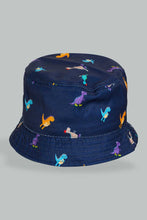 Load image into Gallery viewer, Redtag-Navy-Character-Printed-Cap-Caps-Boys-
