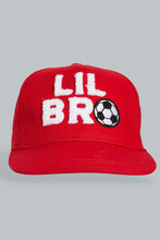 Load image into Gallery viewer, Redtag-Red-Embroidered-Cap-Caps-Boys-
