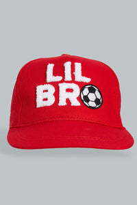 Redtag-Red-Embroidered-Cap-Caps-Boys-