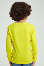 تنزيل الصورة على معرض الصور، Redtag-Yellow-Racer-Lenticular-Tshirt-All-Over-Prints-Boys-2 to 8 Years
