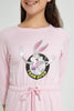 Redtag-Pink-Bugs-Bunny-Dress-Dresses-Senior-Girls-9 to 14 Years