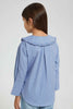 Redtag-Striped-Wide-Collar-Blouse-Blouses-Girls-2 to 8 Years