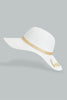 Redtag-White-Printed-Embellished-Hat-Hats-Women-