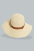 Redtag-Beige-Metal-Hardware-Embellished-Hat-Hats-Women-