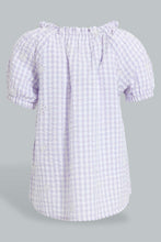 تنزيل الصورة على معرض الصور، Redtag-Lilac-Schifly-Front-Button-Top-Blouses-Infant-Girls-3 to 24 Months

