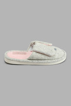 Load image into Gallery viewer, Redtag-Pale-Grey-Bunny-Ear-Slippers-Colour:Grey,-Filter:Girls-Footwear-(5-to-14-Yrs),-GSR-Slippers,-New-In,-New-In-GSR-FOO,-Non-Sale,-S22B,-Section:Kidswear-Senior-Girls-5 to 14 Years
