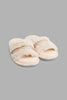 Redtag-Sand-Slide-Slippers-Colour:Sand,-Filter:Girls-Footwear-(5-to-14-Yrs),-GSR-Slippers,-New-In,-New-In-GSR-FOO,-Non-Sale,-S22B,-Section:Kidswear-Senior-Girls-5 to 14 Years