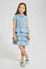 Redtag-Denim-Shirt-Dress-Colour:Denim,-Filter:Girls-(2-to-8-Yrs),-Girls-Dresses,-New-In,-New-In-GIR,-Non-Sale,-S22B,-Section:Kidswear-Girls-2 to 8 Years