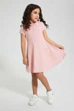 تنزيل الصورة على معرض الصور، Redtag-Pink-Polo-Collar-Dress-Colour:Pink,-Filter:Girls-(2-to-8-Yrs),-Girls-Dresses,-New-In,-New-In-GIR,-Non-Sale,-S22B,-Section:Kidswear-Girls-2 to 8 Years
