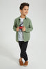 Redtag-Green-Twill-Shirt-And-T-Shirt-Set-Boys-Shirts,-Colour:Green,-Filter:Boys-(2-to-8-Yrs),-New-In,-New-In-BOY,-Non-Sale,-S22B,-Section:Kidswear-Boys-2 to 8 Years