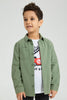 Redtag-Green-Twill-Shirt-And-T-Shirt-Set-Boys-Shirts,-Colour:Green,-Filter:Boys-(2-to-8-Yrs),-New-In,-New-In-BOY,-Non-Sale,-S22B,-Section:Kidswear-Boys-2 to 8 Years