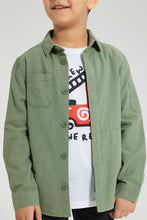 تنزيل الصورة على معرض الصور، Redtag-Green-Twill-Shirt-And-T-Shirt-Set-Boys-Shirts,-Colour:Green,-Filter:Boys-(2-to-8-Yrs),-New-In,-New-In-BOY,-Non-Sale,-S22B,-Section:Kidswear-Boys-2 to 8 Years
