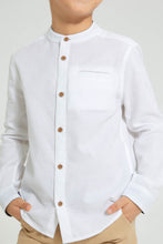 تنزيل الصورة على معرض الصور، Redtag-White-Dobby-Mandarin-Collar-Long-Sleeved-Shirt-Boys-Shirts,-Colour:White,-Filter:Boys-(2-to-8-Yrs),-New-In,-New-In-BOY,-Non-Sale,-S22B,-Section:Kidswear-Boys-2 to 8 Years
