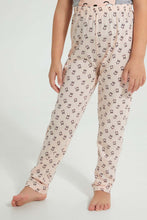 Load image into Gallery viewer, Redtag-Pink-Rabbit-Print-Basic-Nightsuit-Colour:Pink,-Filter:Girls-(2-to-8-Yrs),-Girls-Pyjama-Sets,-New-In,-New-In-GIR,-Non-Sale,-PPE,-S22A,-Section:Kidswear-Girls-2 to 8 Years
