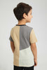 Redtag-Stone-Panelled-T-Shirt-Embellished-Boys-2 to 8 Years