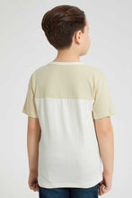 Load image into Gallery viewer, Redtag-Stone-Oversized-Pocket-T-Shirt-Embellished-Boys-2 to 8 Years
