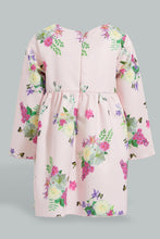 تنزيل الصورة على معرض الصور، Redtag-Pink-Dress-With-Scallap-At-Hem-Dresses-Infant-Girls-3 to 24 Months
