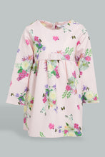 تنزيل الصورة على معرض الصور، Redtag-Pink-Dress-With-Scallap-At-Hem-Dresses-Infant-Girls-3 to 24 Months
