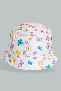 Redtag-Multi-Colour-Butterfly-Printed-Cap-Caps-Girls-