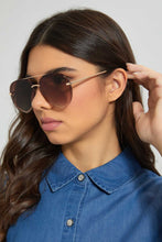 Load image into Gallery viewer, Redtag-Aviator-Sunglasses-Aviator-Women-
