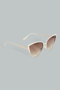 Brown Cat Eye Sunglasses