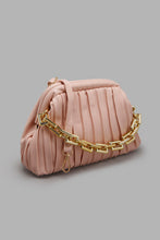 Load image into Gallery viewer, Redtag-Pink-Pleated-Cross-Body-Bag-Colour:Pink,-Filter:Women&#39;s-Accessories,-New-In,-New-In-Women-ACC,-Non-Sale,-S22A,-Women-Handbags-Women-
