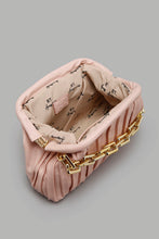 Load image into Gallery viewer, Redtag-Pink-Pleated-Cross-Body-Bag-Colour:Pink,-Filter:Women&#39;s-Accessories,-New-In,-New-In-Women-ACC,-Non-Sale,-S22A,-Women-Handbags-Women-
