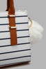 Redtag-White-And-Navy-Nautical-Stripes-Day-Bag-Cross-Body-Bags-Women-