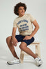 Redtag-Beige-Goals-Tee-All-Over-Prints-Senior-Boys-9 to 14 Years