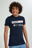 Redtag-Navy-Things-I-Hate-Tee-All-Over-Prints-Senior-Boys-9 to 14 Years