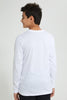 Redtag-White-Going-To-Try-Science-T-Shirt-Long-Sleeves-Senior-Boys-9 to 14 Years