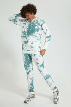 Load image into Gallery viewer, Redtag-White-Tye-Dye-Active-Pant-Joggers-Senior-Boys-9 to 14 Years
