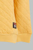 Redtag-Mustard-Quilted-Sweatshirt-Sweatshirts-Infant-Boys-3 to 24 Months