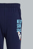 Redtag-Navy-And-White-Printed-Space-Pj-Set-4-Pack-Pyjama-Sets-Infant-Boys-3 to 24 Months