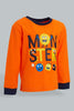 Redtag-Red-And-Navy-Printed-Tiger-Pj-Set-4-Pack-Pyjama-Sets-Infant-Boys-3 to 24 Months