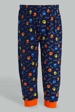 Load image into Gallery viewer, Redtag-Red-And-Navy-Printed-Tiger-Pj-Set-4-Pack-Pyjama-Sets-Infant-Boys-3 to 24 Months
