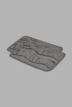 Load image into Gallery viewer, Redtag-Grey-Ruffle-3-Pieces-Bedspread-Set-(Double-Size)-Bedspreads-Home-Bedroom-
