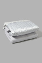 Load image into Gallery viewer, Redtag-Grey-4-Piece-Comforter-Set-(Double-Size)-Comforters-Home-Bedroom-
