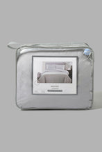 Load image into Gallery viewer, Redtag-Grey-4-Piece-Comforter-Set-(Double-Size)-Comforters-Home-Bedroom-
