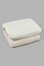 تنزيل الصورة على معرض الصور، Redtag-Beige-4-Piece-Comforter-Set-(Double-Size)-Comforters-Home-Bedroom-
