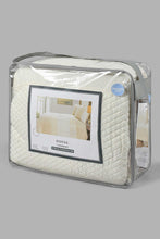 تنزيل الصورة على معرض الصور، Redtag-Beige-4-Piece-Comforter-Set-(Double-Size)-Comforters-Home-Bedroom-

