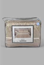 Load image into Gallery viewer, Redtag-Beige-4-Piece-Comforter-Set-(Double-Size)-Comforters-Home-Bedroom-
