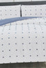 Redtag-White/Teal-Clip-Jacquard-3-Piece-Comforter-Set-(King-Size)-Comforters-Home-Bedroom-