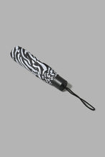 تنزيل الصورة على معرض الصور، Redtag-Black-Zebra-Prints-3-Fold-Umbrella-Umbrellas-Travel-Accessories-
